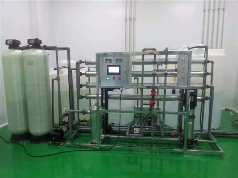 江苏比昂电子材料有限公司  2吨反渗透纯水设备