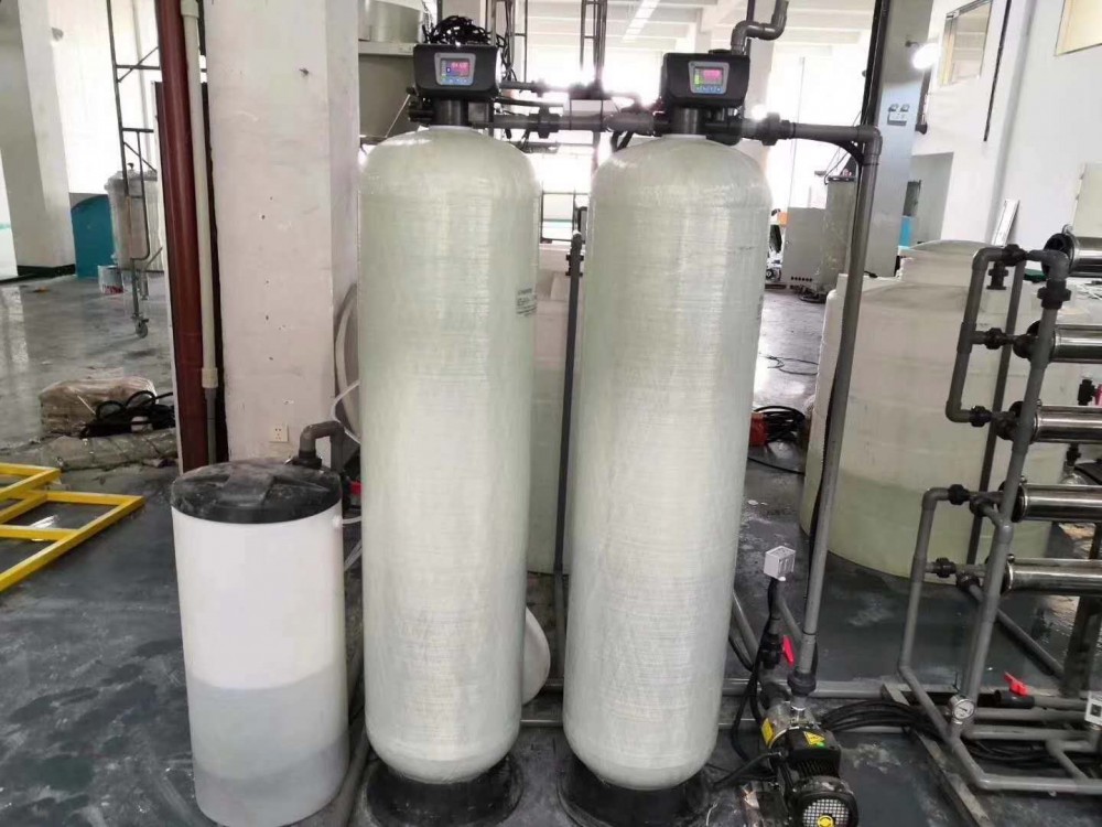 杭州一套  1吨每小时  二级反渗透纯水设备  安装调试完毕