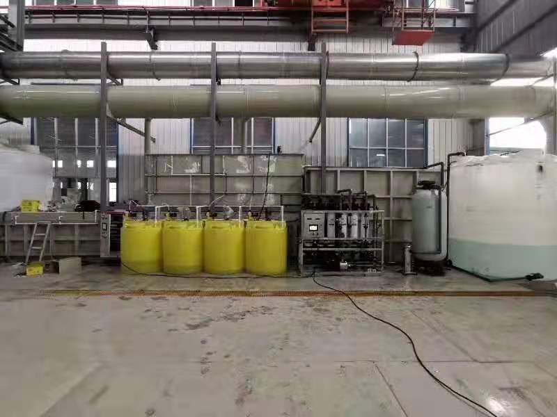 陕西省宝鸡市   每小时6吨  废水处理+中水回用设备